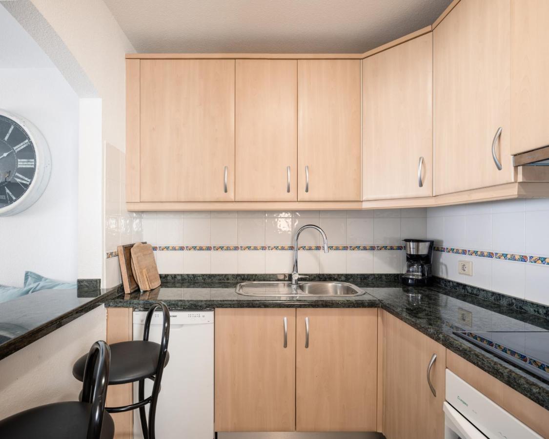 Homeforguest Apartamento Con Piscina A 50M Del Mar En La Caleta Адехе Экстерьер фото