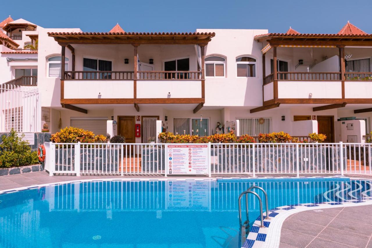 Homeforguest Apartamento Con Piscina A 50M Del Mar En La Caleta Адехе Экстерьер фото